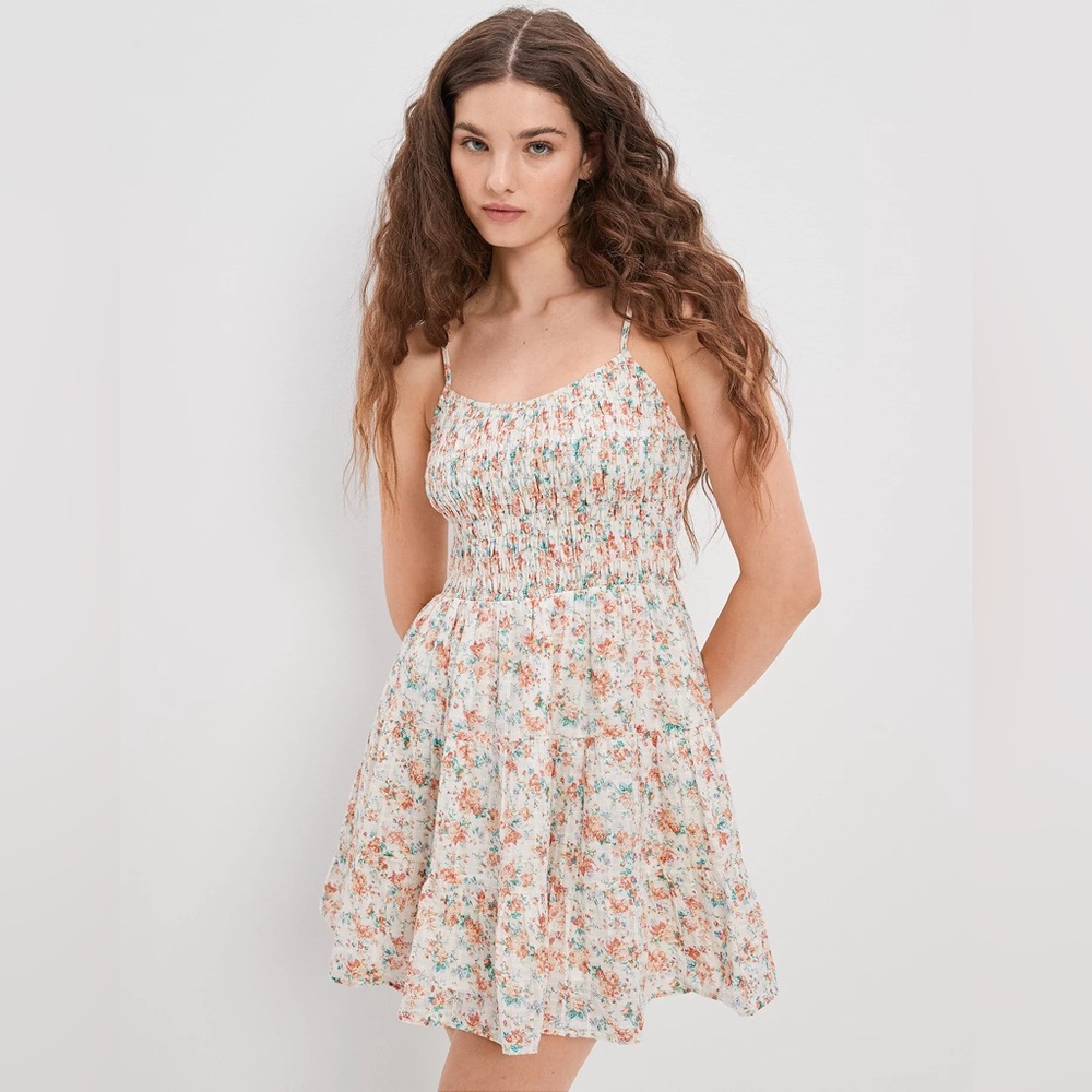American Eagle Smocked Dress